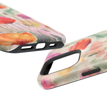 Winter Flowers MagSafe® Impact Cases (iPhone 16 and others)