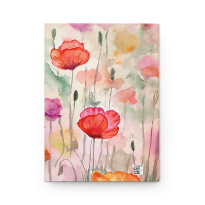 Wild Flower Hardcover Notebook