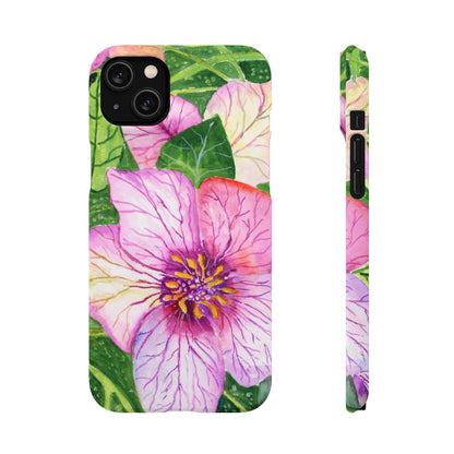 Magic Flowers iPhone & Samsung Snap Cases