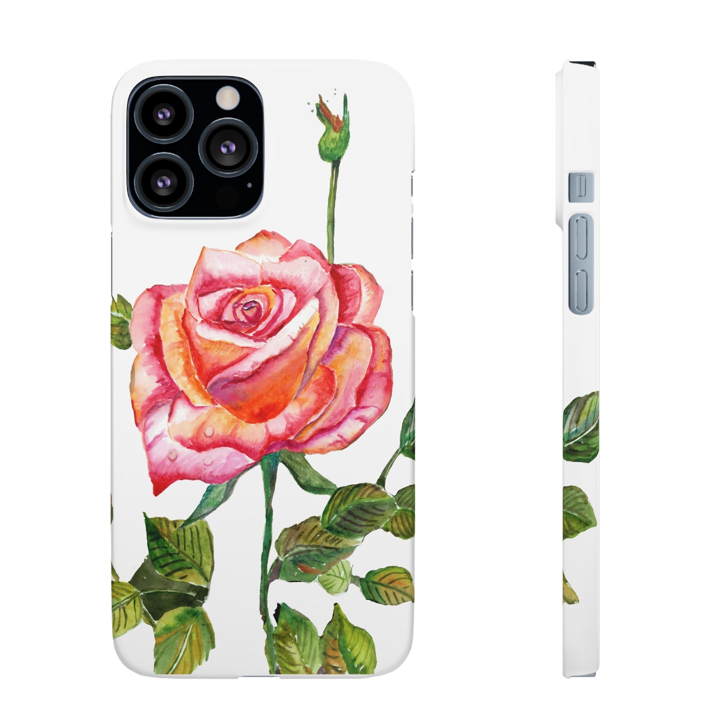 Fragrant Garden Rose iPhone & Samsung Snap Cases