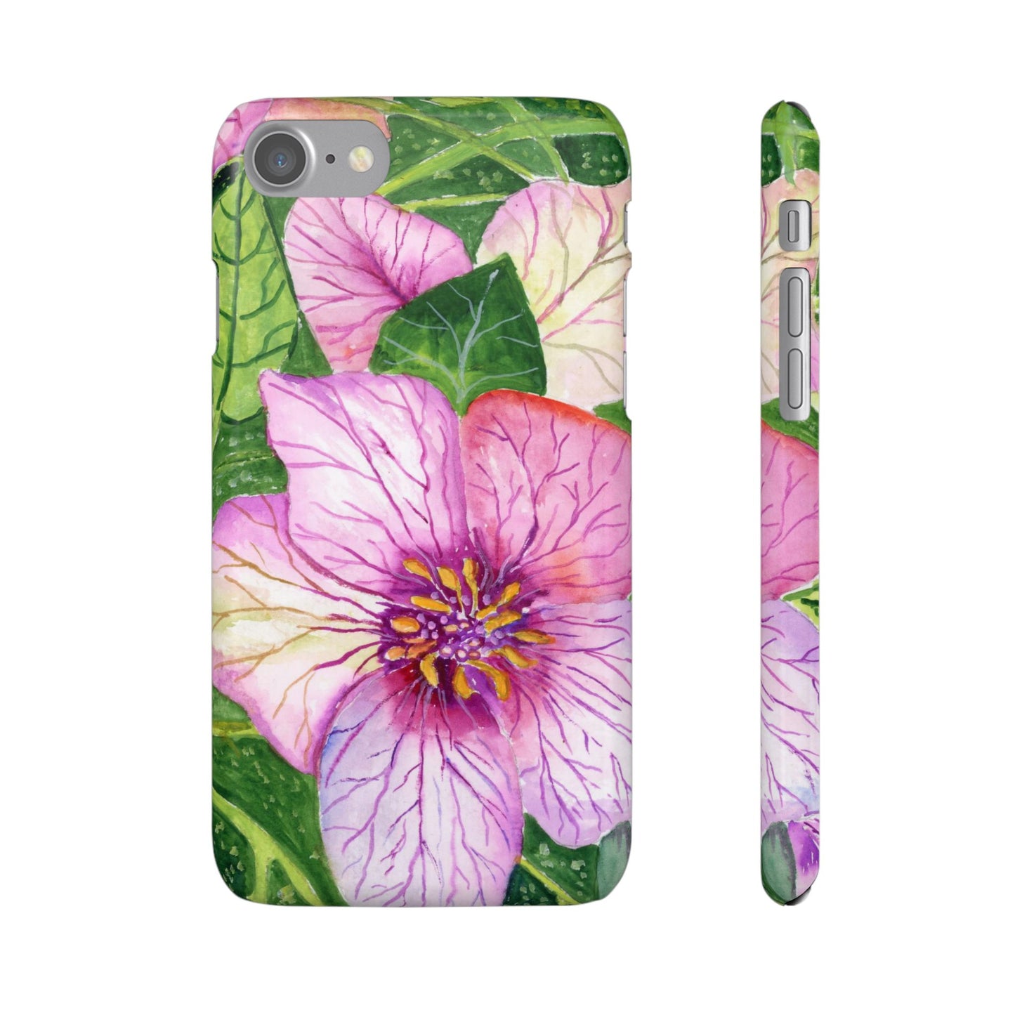 Magic Flowers iPhone & Samsung Snap Cases