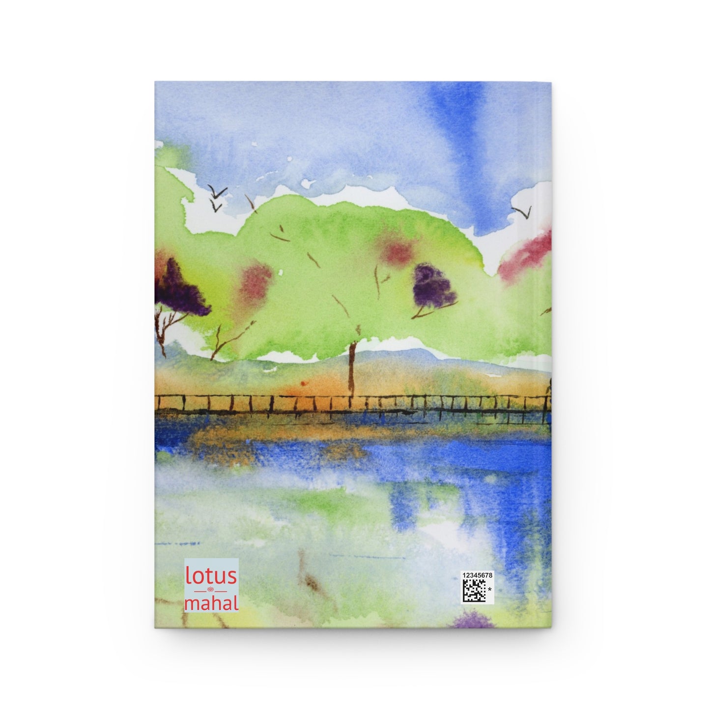 Tidal Walk Hardcover Notebook