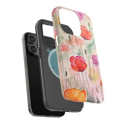 Winter Flowers MagSafe® Impact Cases (iPhone 16 and others)