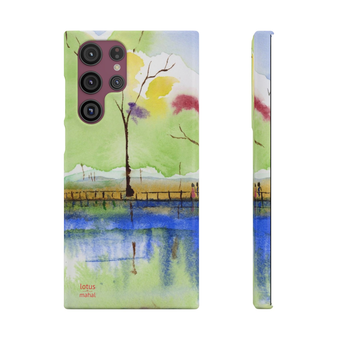 Tidal Flowers iPhone & Samsung Snap Cases