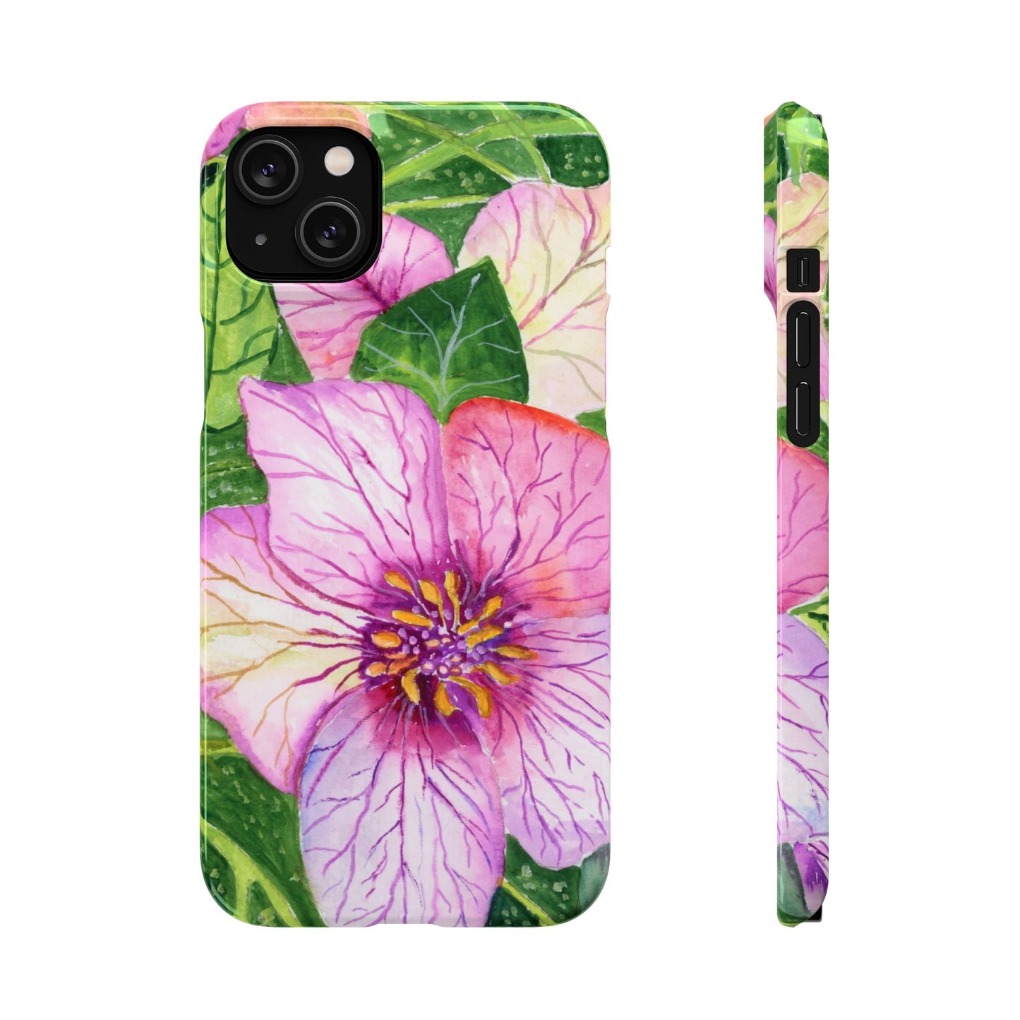 Magic Flowers iPhone & Samsung Snap Cases