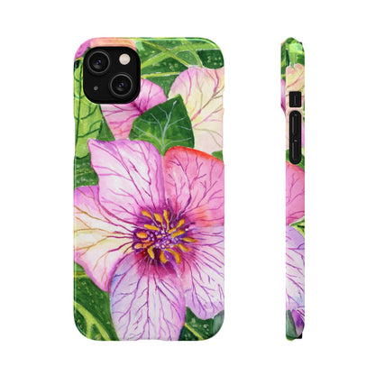 Magic Flowers iPhone & Samsung Snap Cases