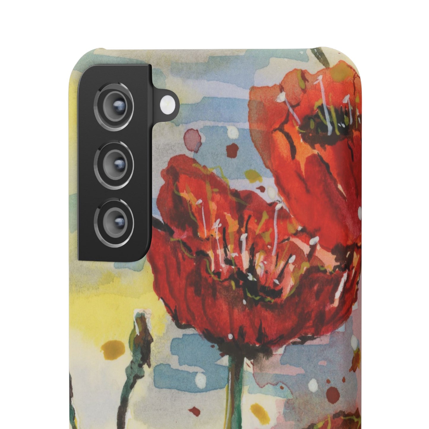 Poppy Love iPhone & Samsung Snap Cases