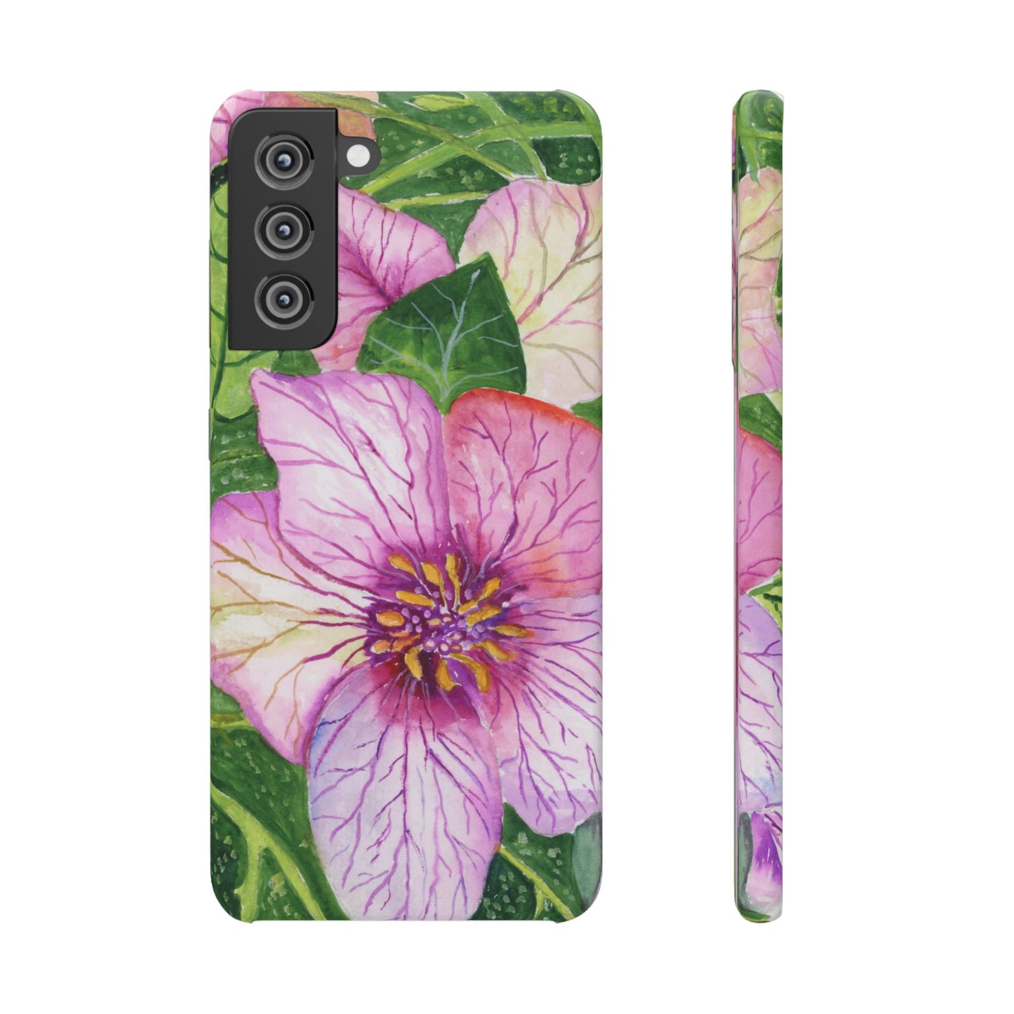 Magic Flowers iPhone & Samsung Snap Cases