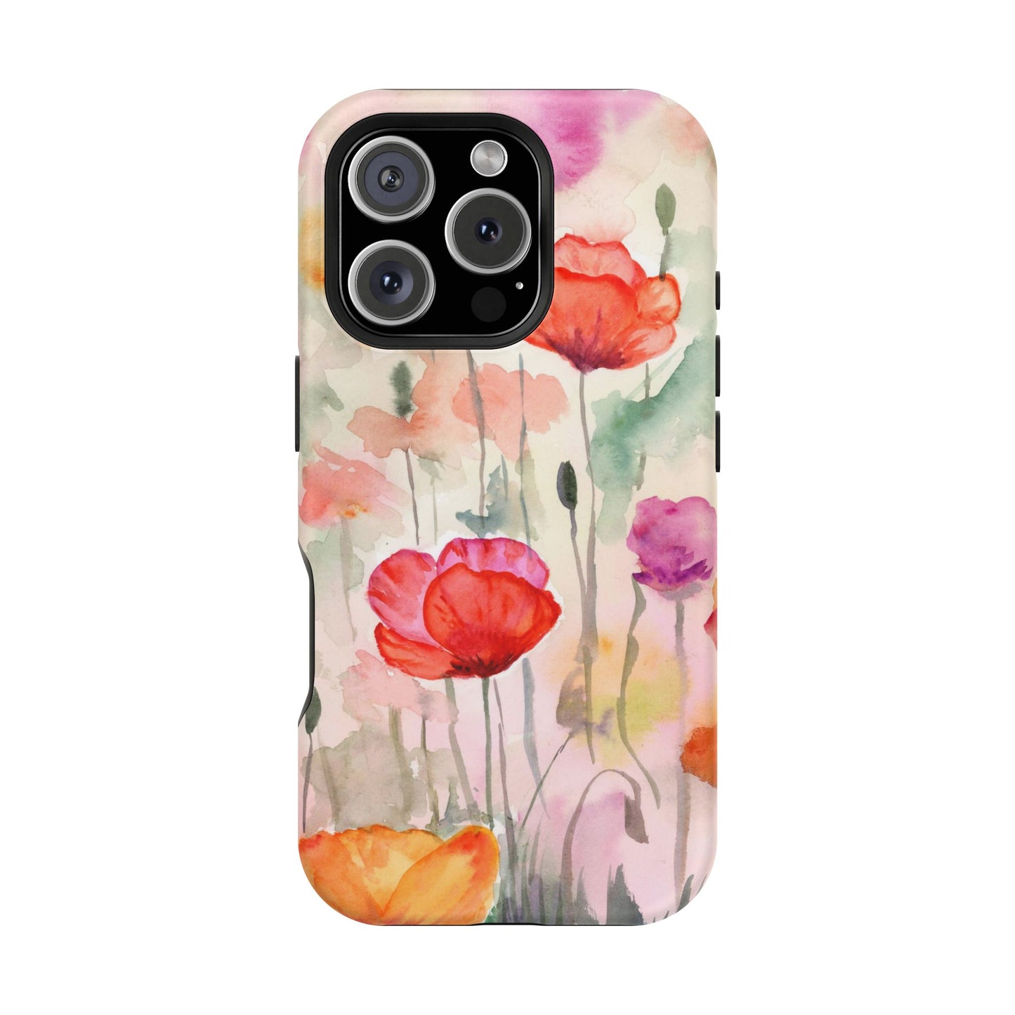 Winter Flowers MagSafe® Impact Cases (iPhone 16 and others)