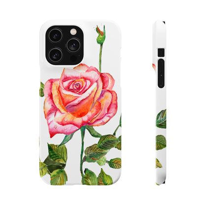 Fragrant Garden Rose iPhone & Samsung Snap Cases