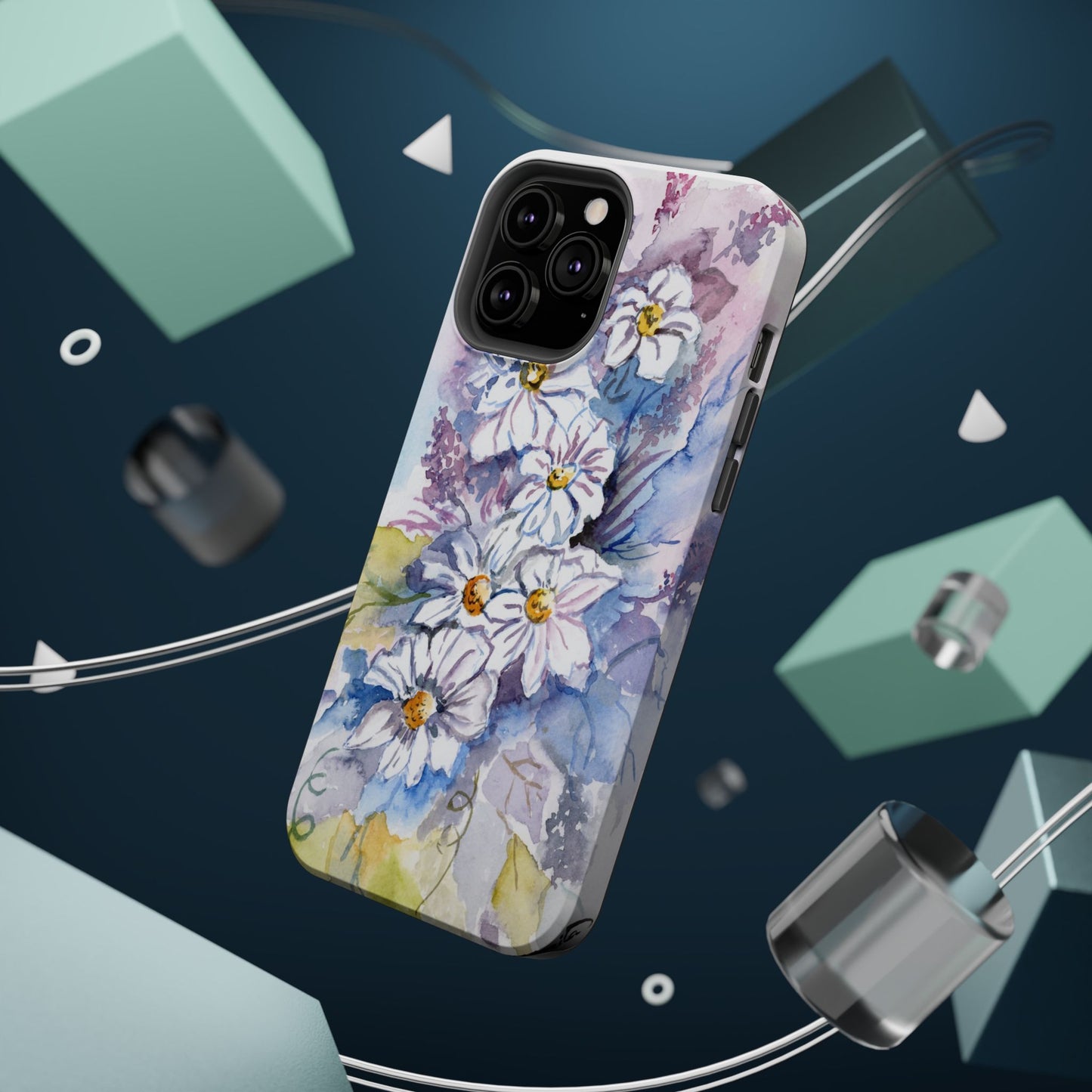 MagSafe® Winter Flowers Impact Cases (iPhone 16 and others)