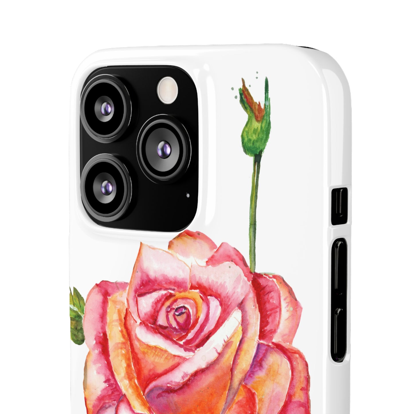 Fragrant Garden Rose iPhone & Samsung Snap Cases