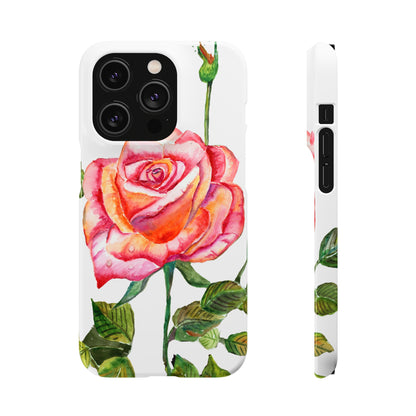 Fragrant Garden Rose iPhone & Samsung Snap Cases