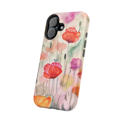 Winter Flowers MagSafe® Impact Cases (iPhone 16 and others)