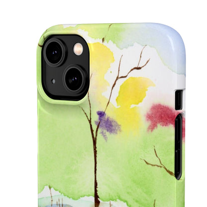 Tidal Flowers iPhone & Samsung Snap Cases