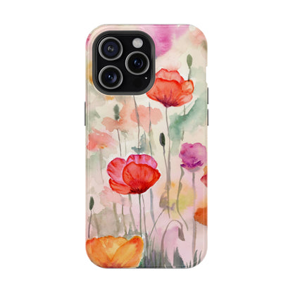 Winter Flowers MagSafe® Impact Cases (iPhone 16 and others)