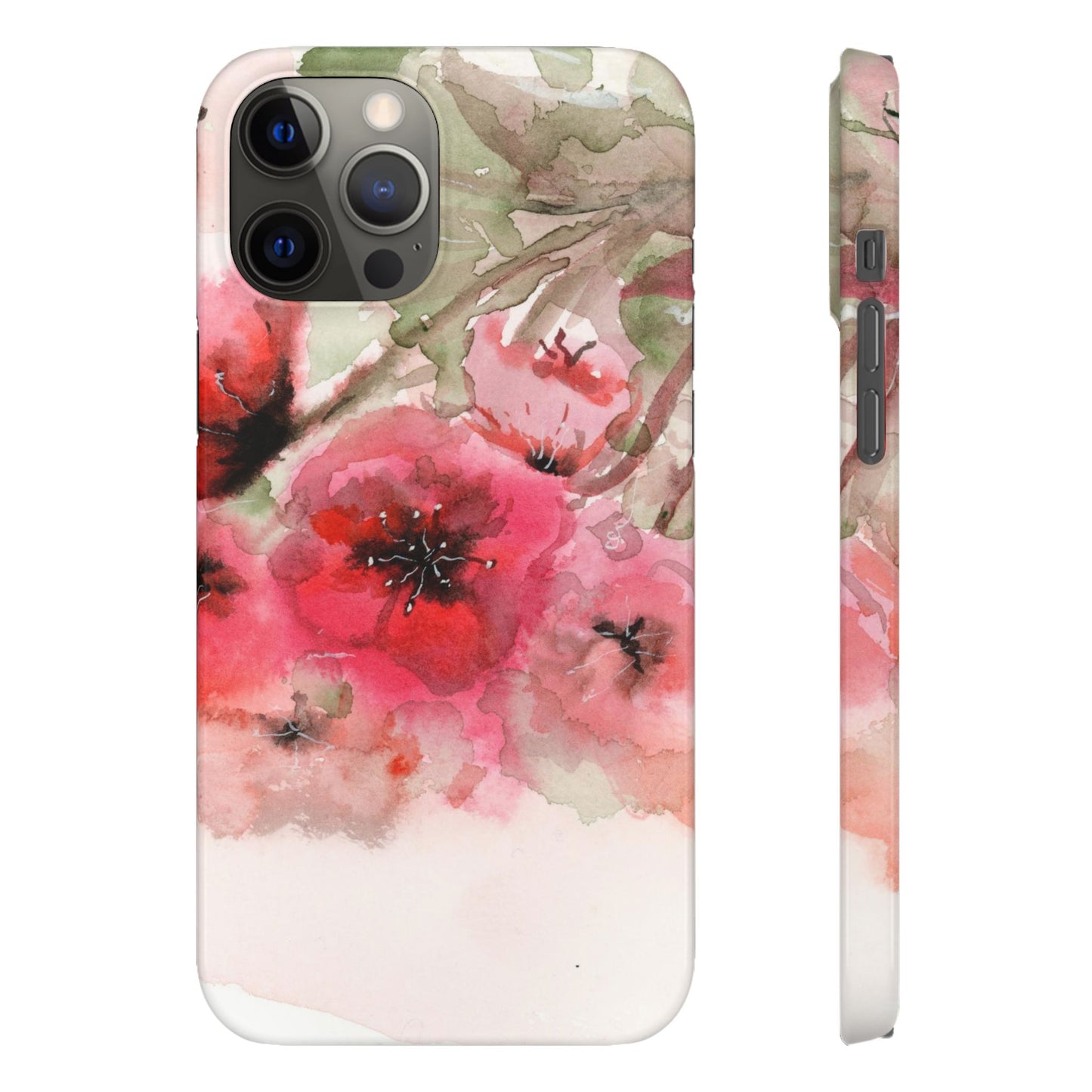 Evening Flowers iPhone & Samsung Snap Cases