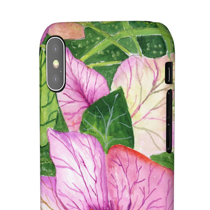 Magic Flowers iPhone & Samsung Snap Cases