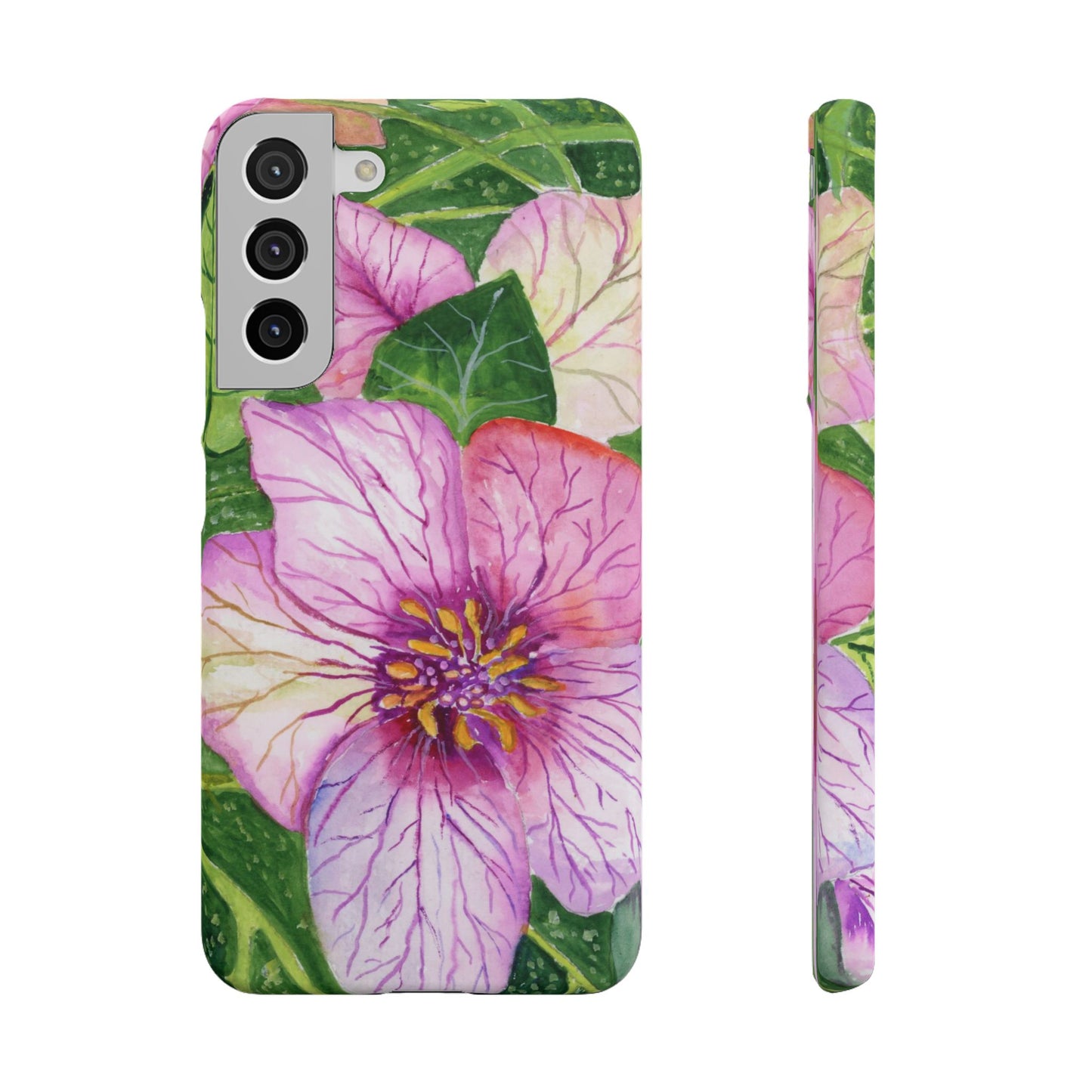 Magic Flowers iPhone & Samsung Snap Cases