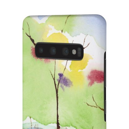 Tidal Flowers iPhone & Samsung Snap Cases