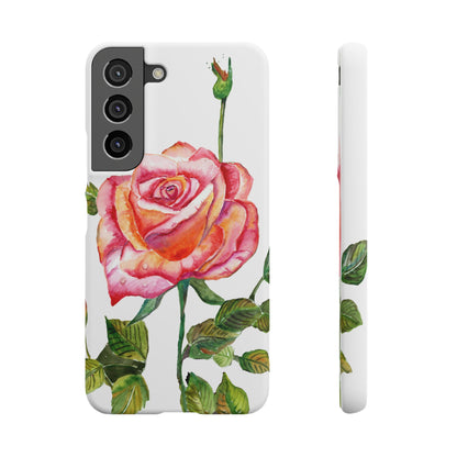 Fragrant Garden Rose iPhone & Samsung Snap Cases