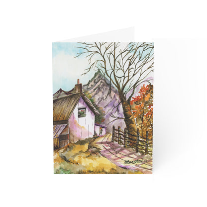 Leaf Peepin' All Occasion Greeting Cards