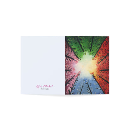 Freedom to breathe All Occassion Greeting Cards