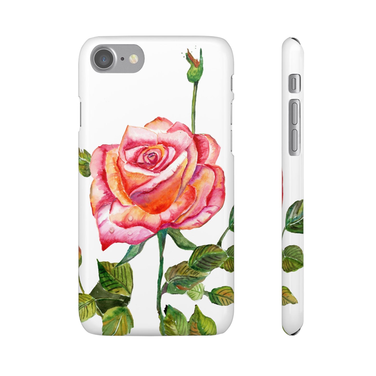 Fragrant Garden Rose iPhone & Samsung Snap Cases