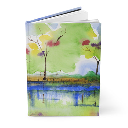 Tidal Walk Hardcover Notebook