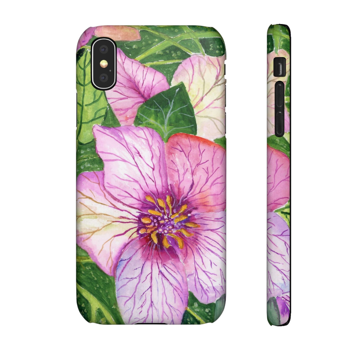 Magic Flowers iPhone & Samsung Snap Cases