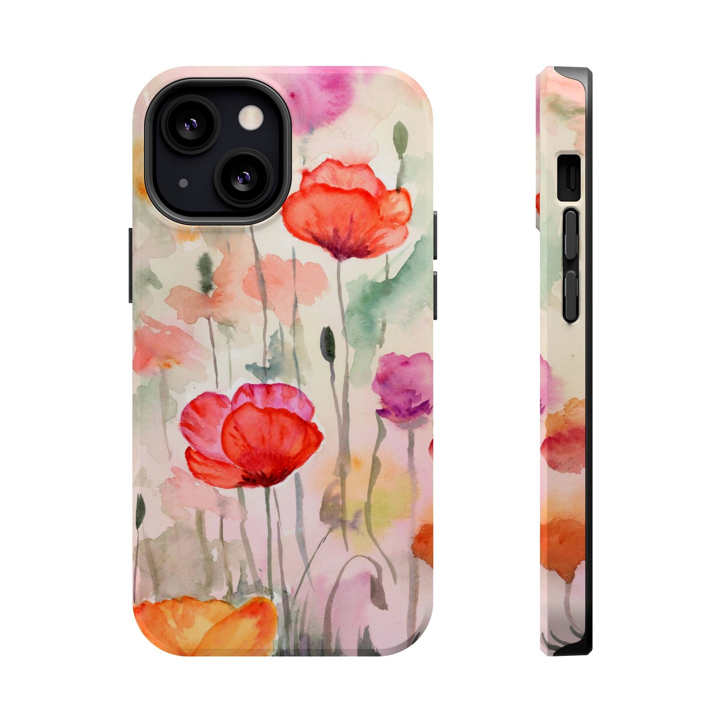 Winter Flowers MagSafe® Impact Cases (iPhone 16 and others)