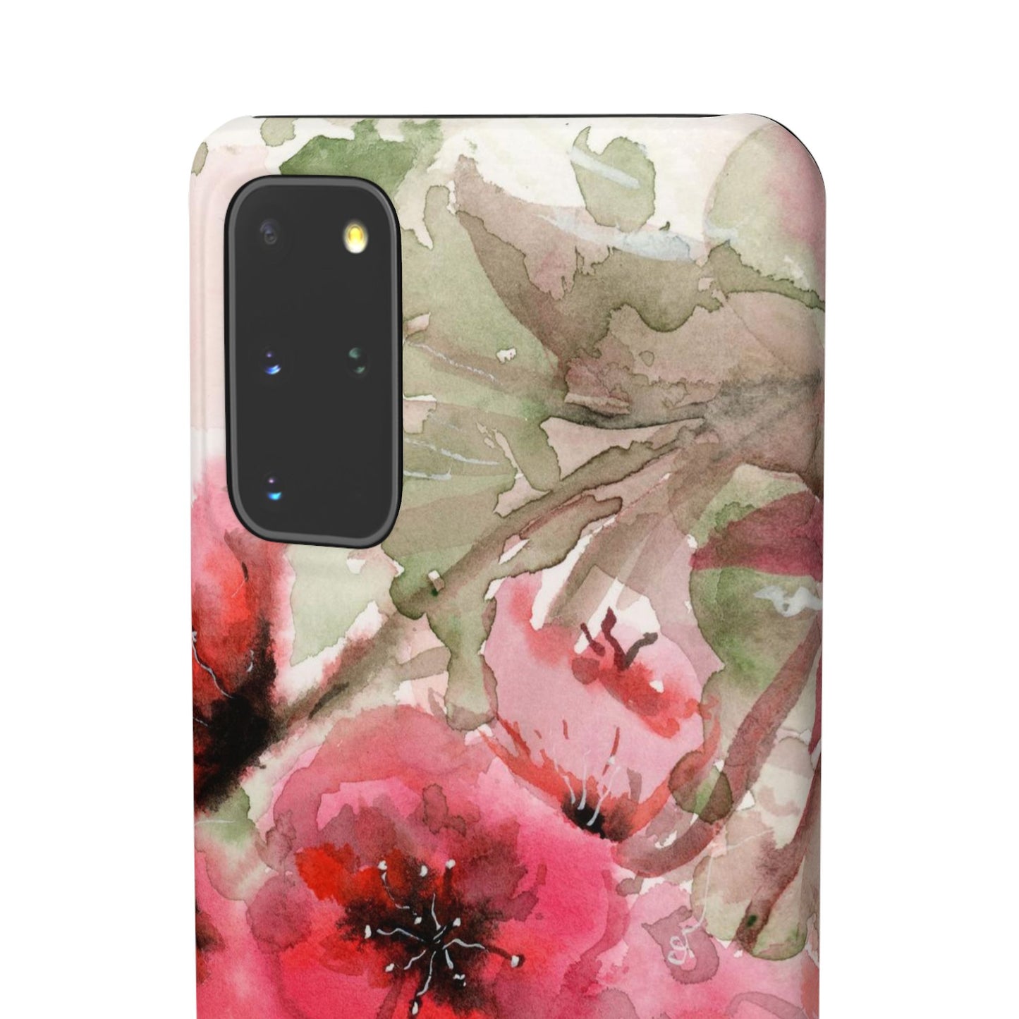 Evening Flowers iPhone & Samsung Snap Cases