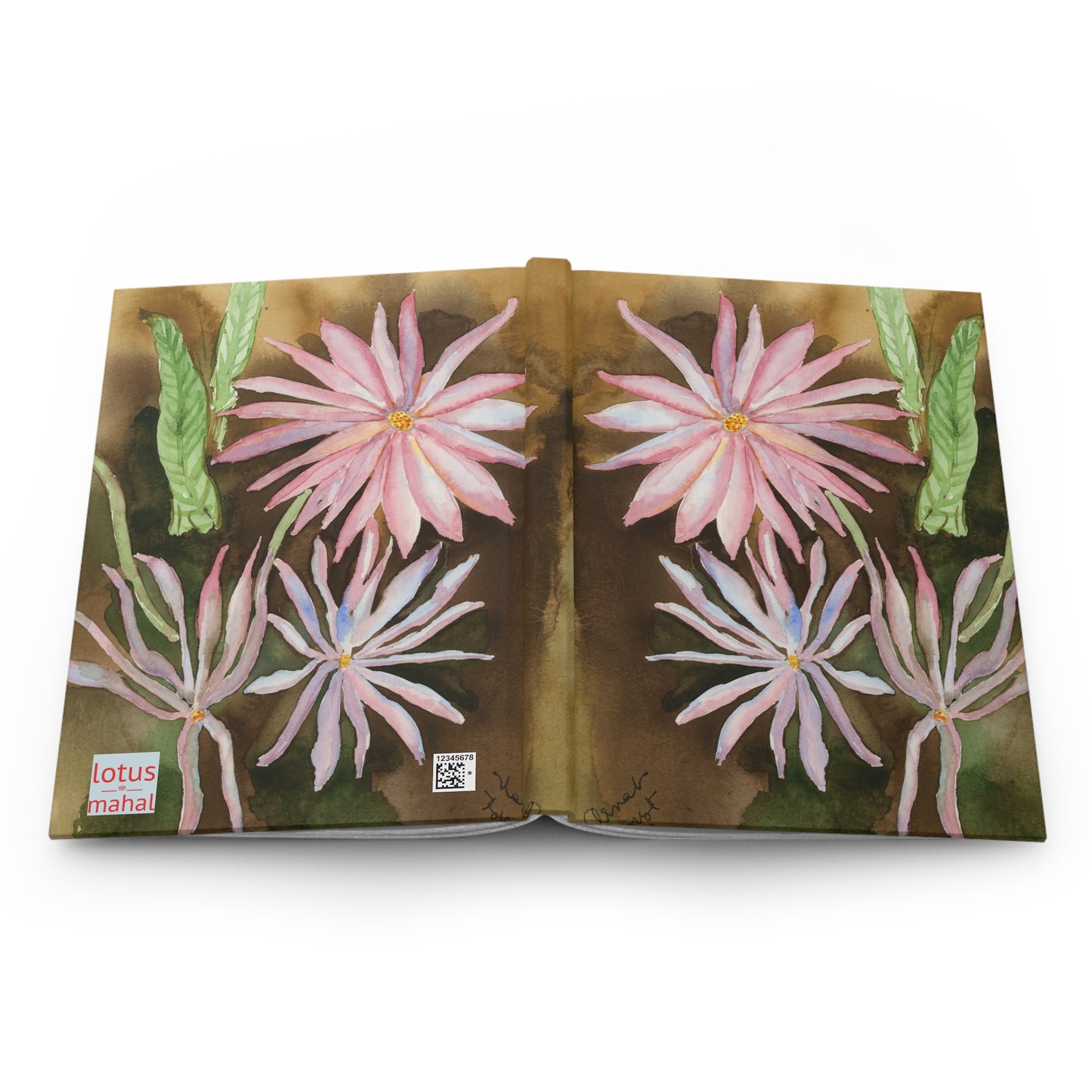 Fallen Flower Hardcover Notebook