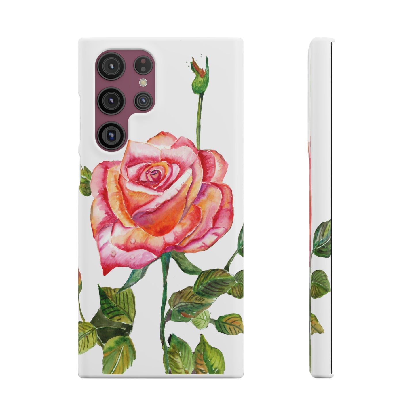 Fragrant Garden Rose iPhone & Samsung Snap Cases