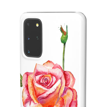 Fragrant Garden Rose iPhone & Samsung Snap Cases