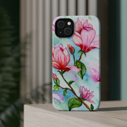 MagSafe® Allura Magnolia Impact Cases (iPhone 17 and others)