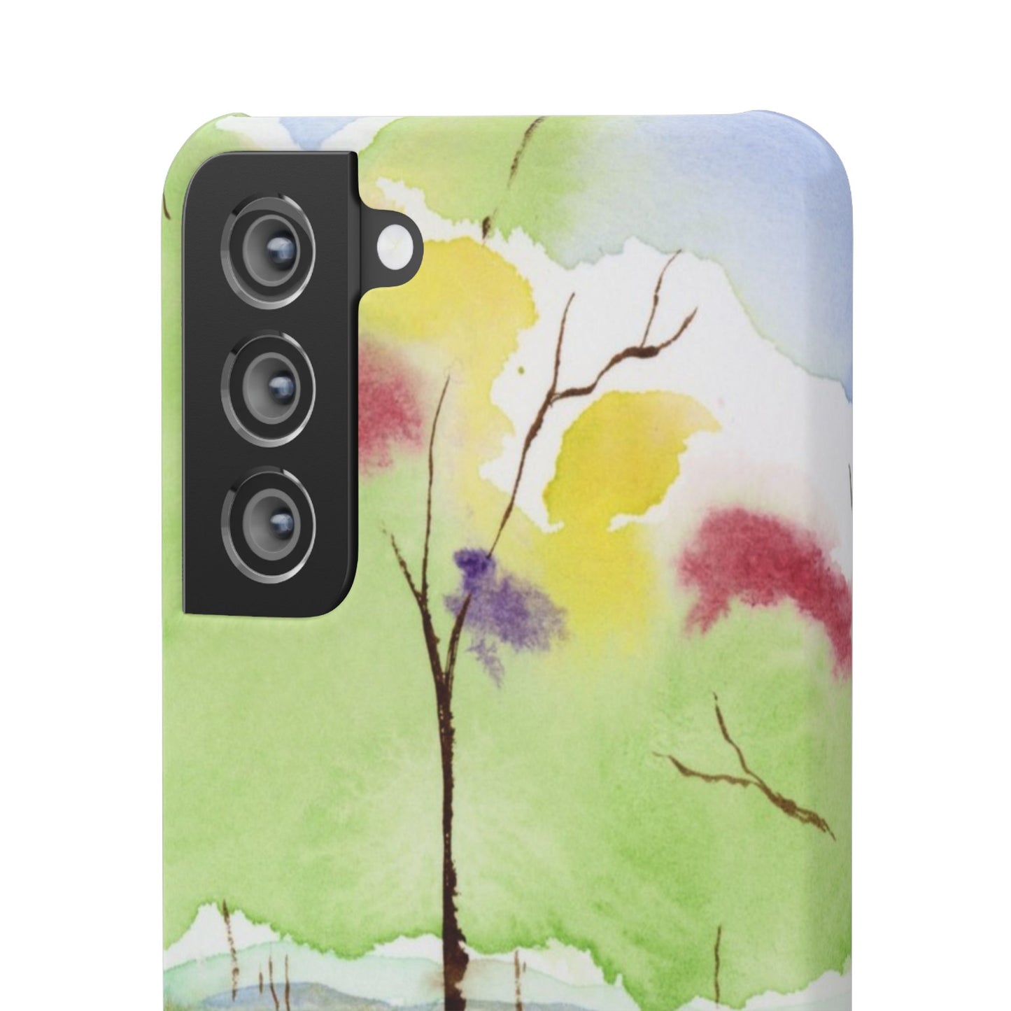 Tidal Flowers iPhone & Samsung Snap Cases