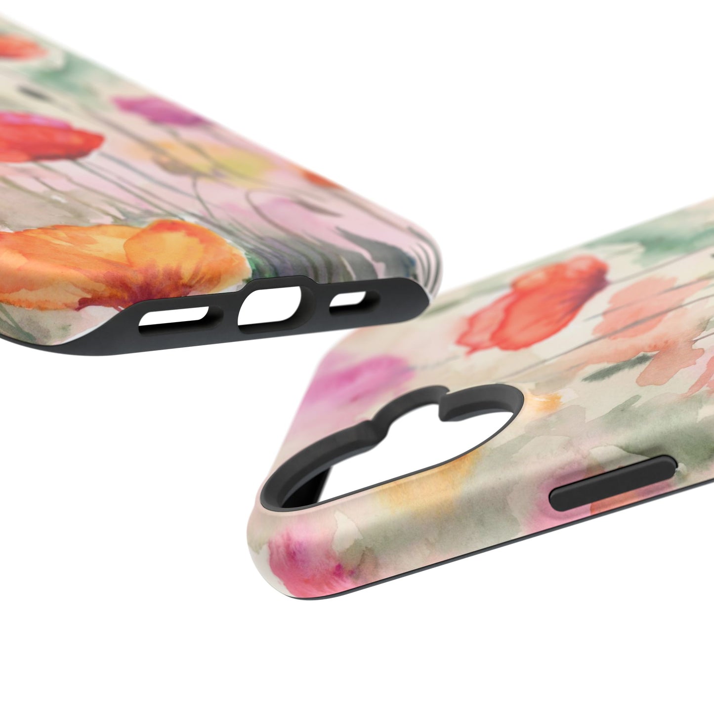 Winter Flowers MagSafe® Impact Cases (iPhone 16 and others)