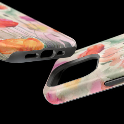 Winter Flowers MagSafe® Impact Cases (iPhone 16 and others)