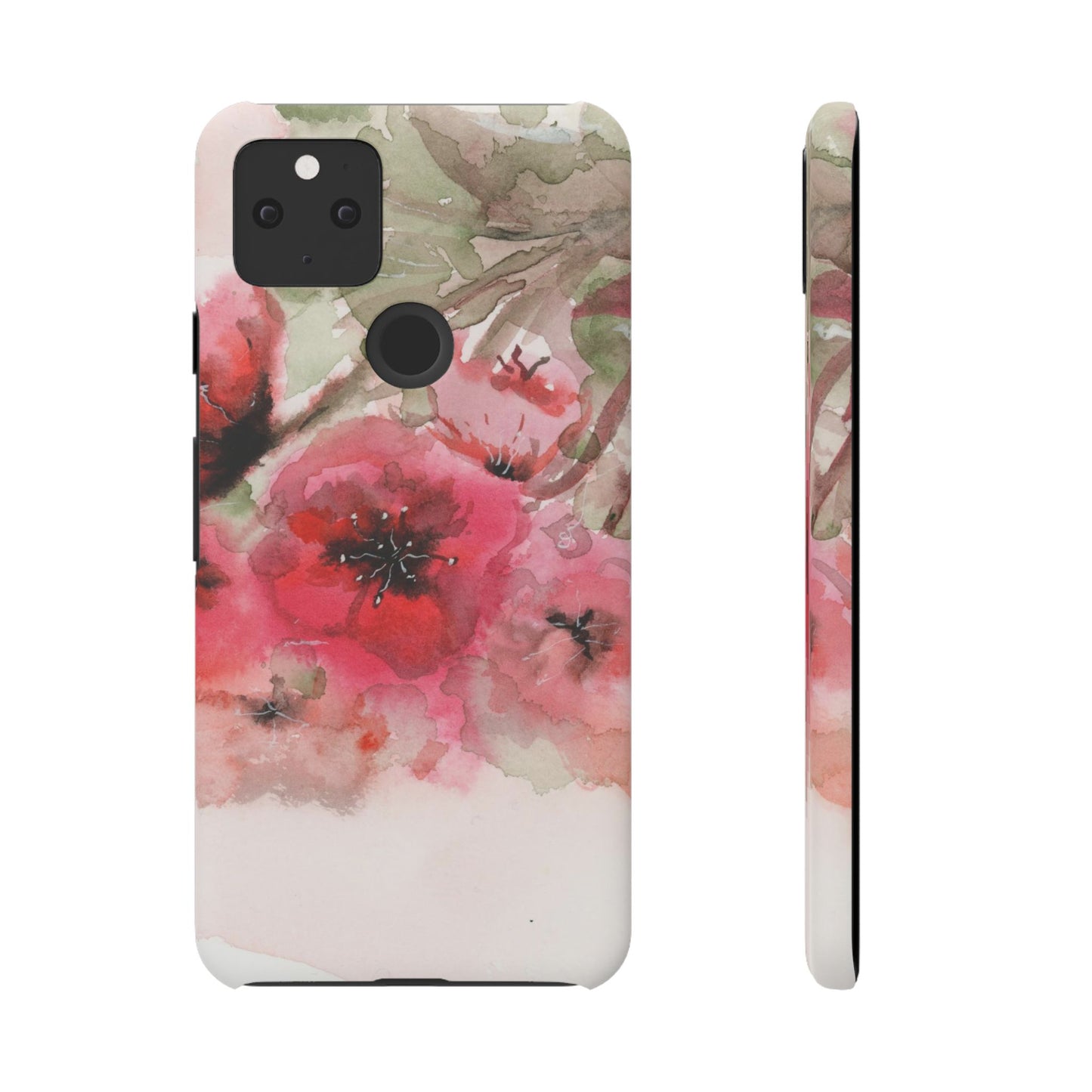 Evening Flowers iPhone & Samsung Snap Cases