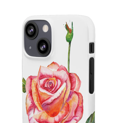 Fragrant Garden Rose iPhone & Samsung Snap Cases