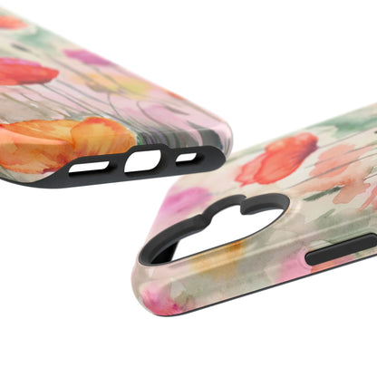 Winter Flowers MagSafe® Impact Cases (iPhone 16 and others)