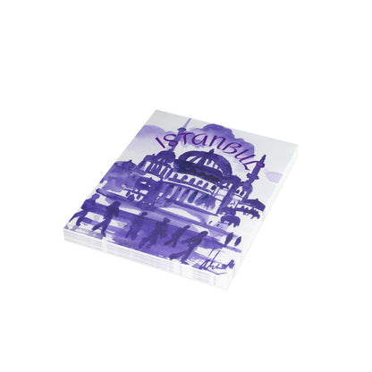 I dream of Istanbul Watercolor Postcard
