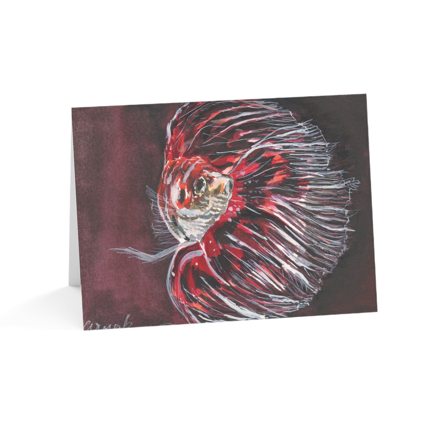 Beta Fish All Occasions Greeting Cards