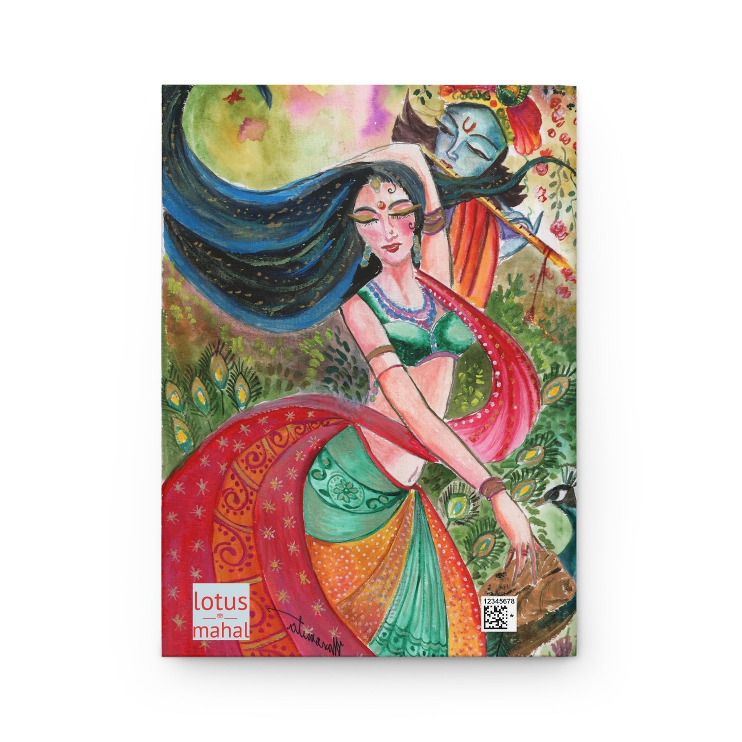 Krishna Love Hardcover Notebook