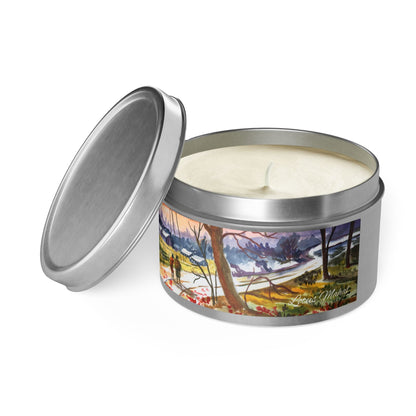 Walk with a Friend Handmade Art Candles