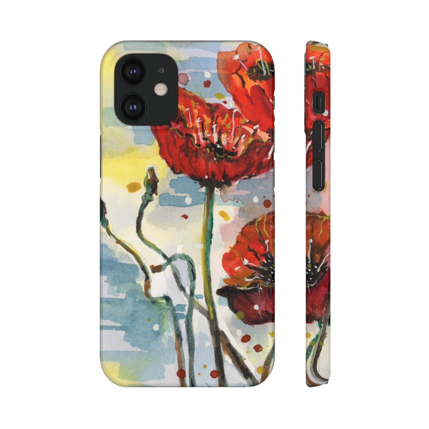 Poppy Love iPhone & Samsung Snap Cases