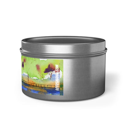 Tidal Walk Soy Wax Art Candles, USA Made