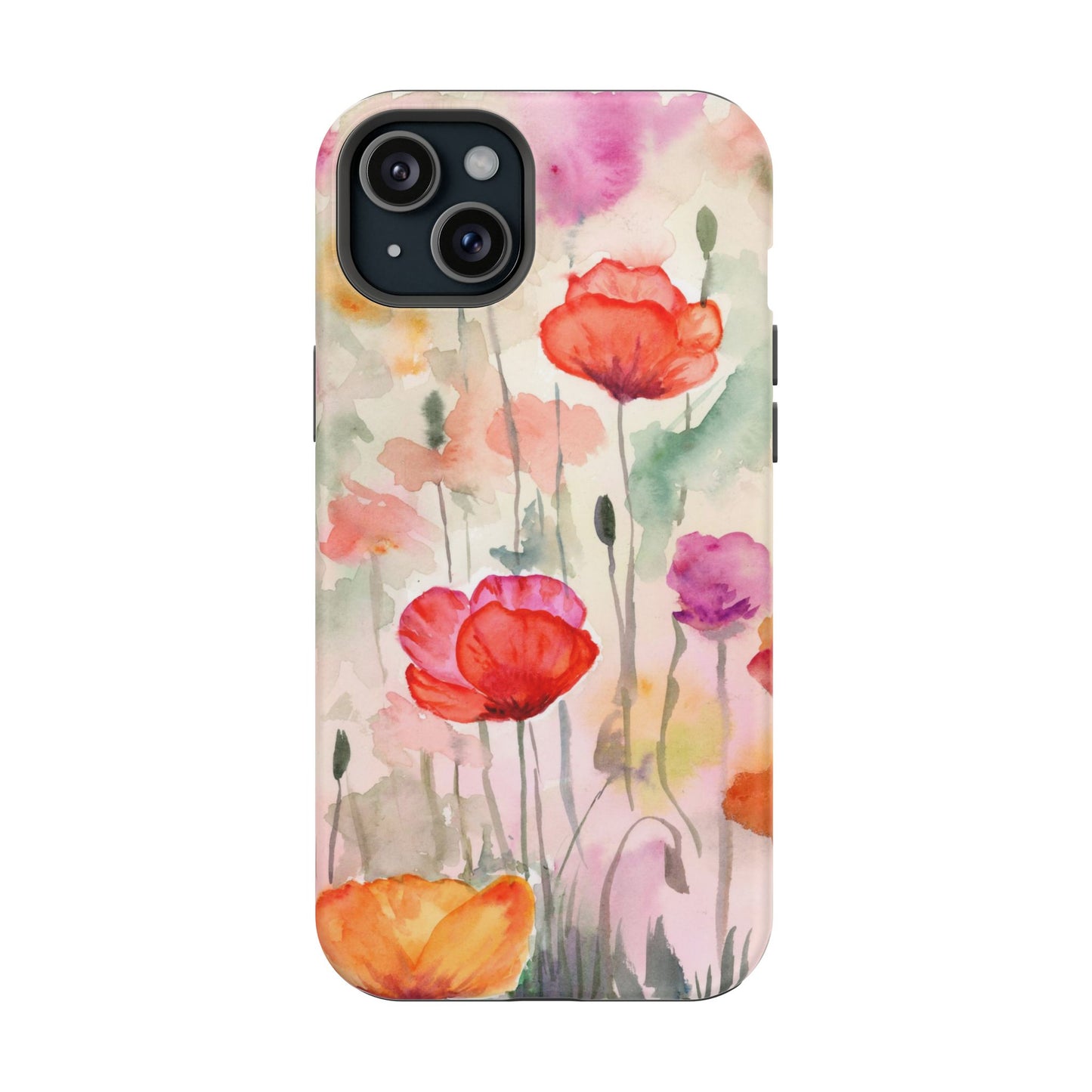 Winter Flowers MagSafe® Impact Cases (iPhone 16 and others)