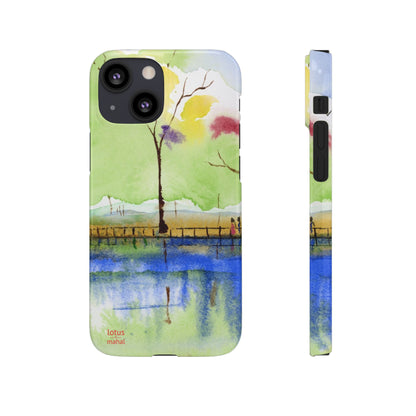 Tidal Flowers iPhone & Samsung Snap Cases